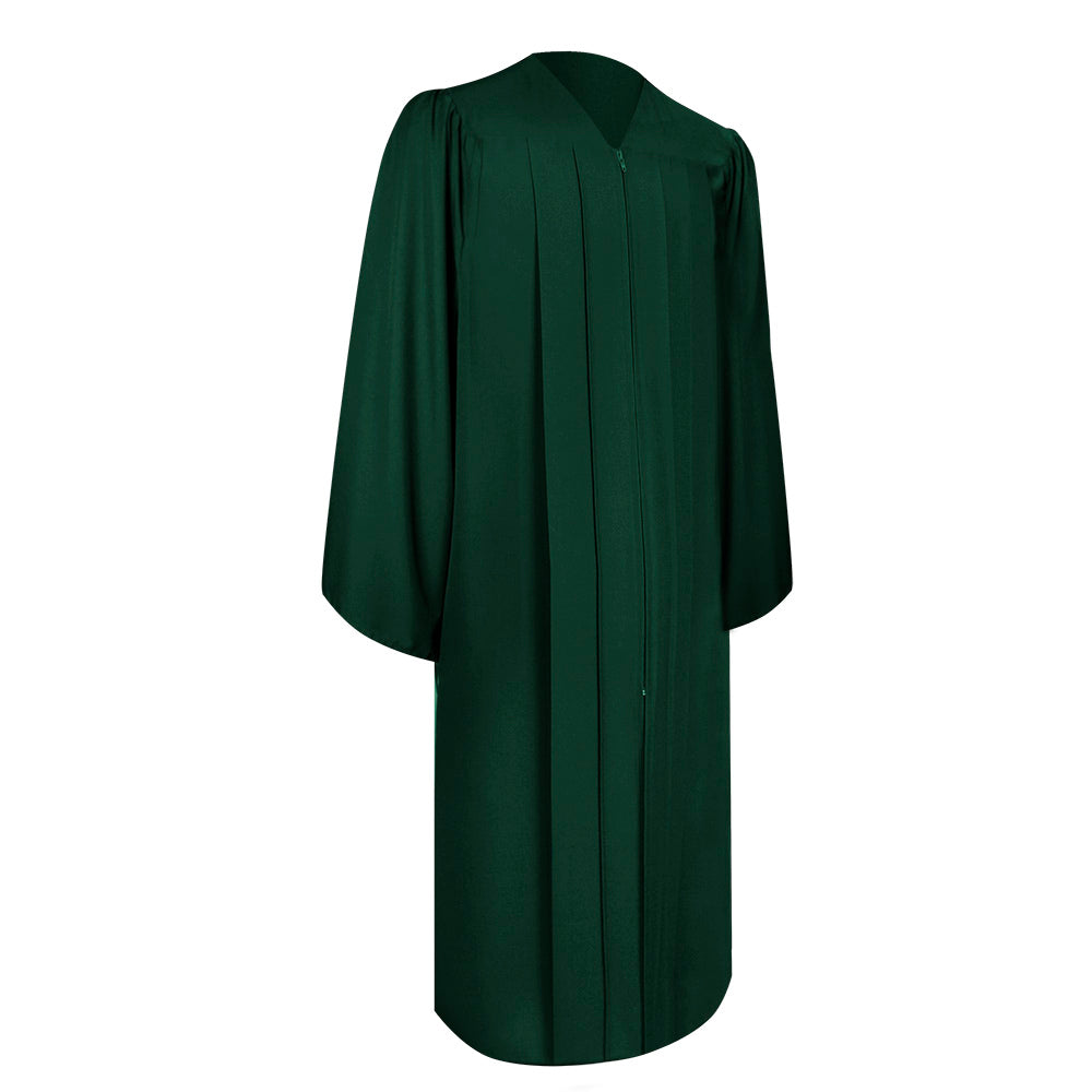 Hunter Green Matte Choir Robe