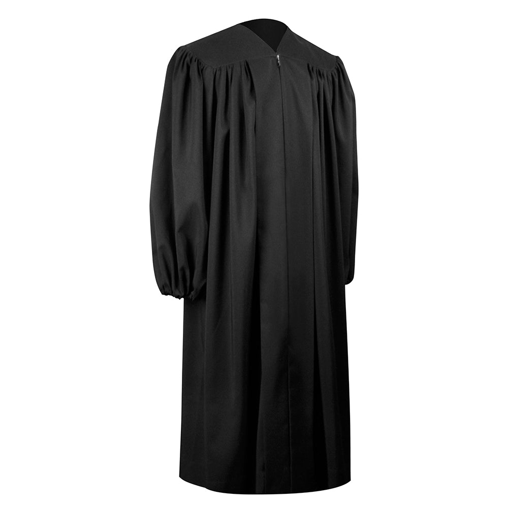 Black Premium Baptismal Robe