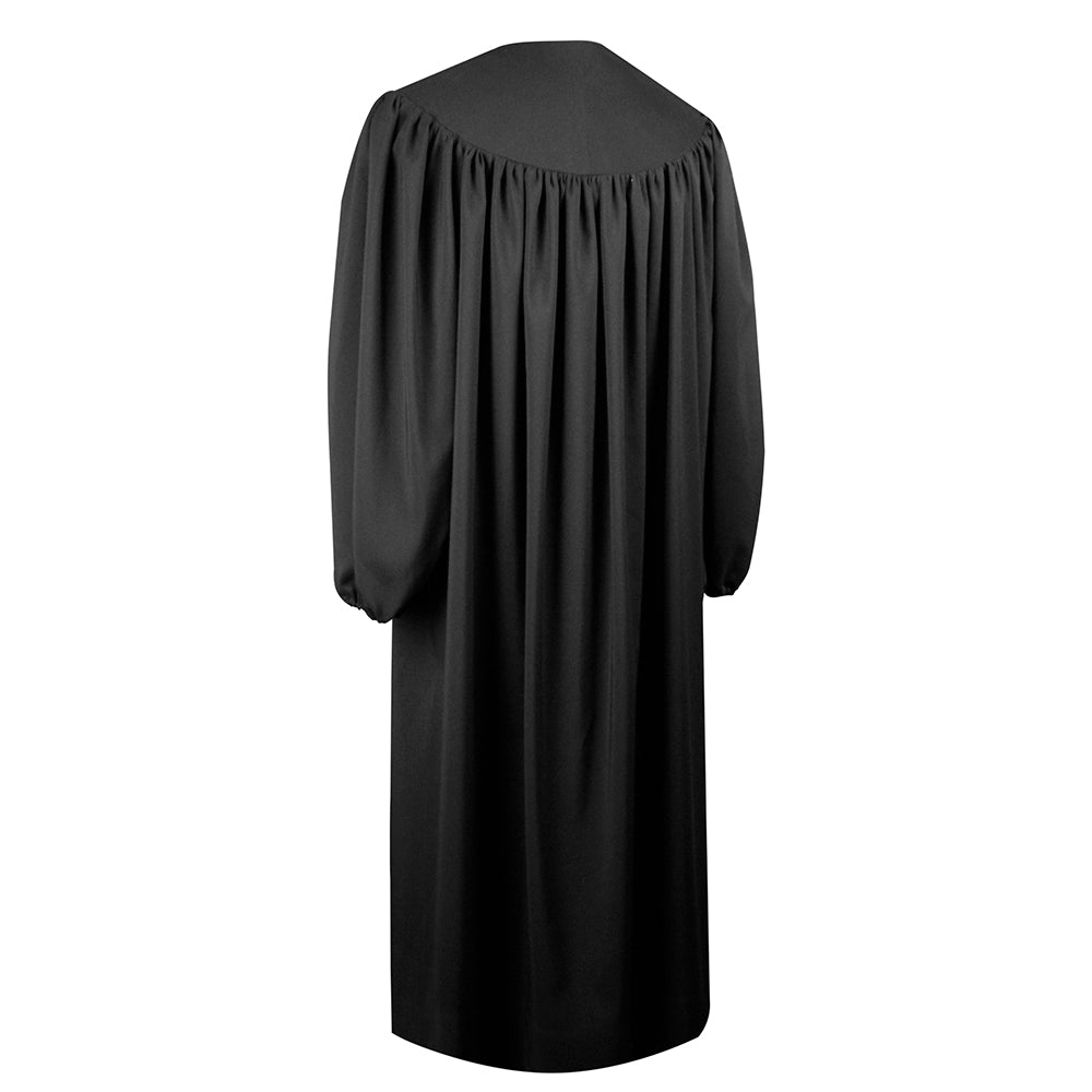 Black Premium Baptismal Robe