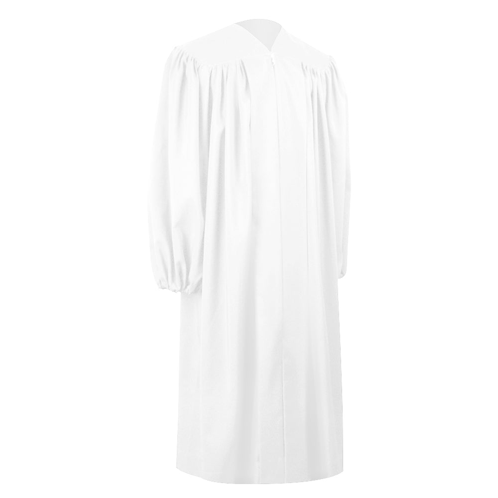 White Premium Baptismal Robe