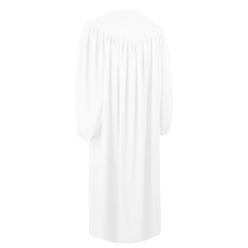 White Premium Baptismal Robe
