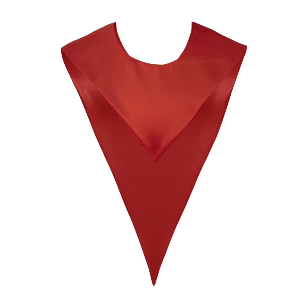 Red Premium Choir V-Stole