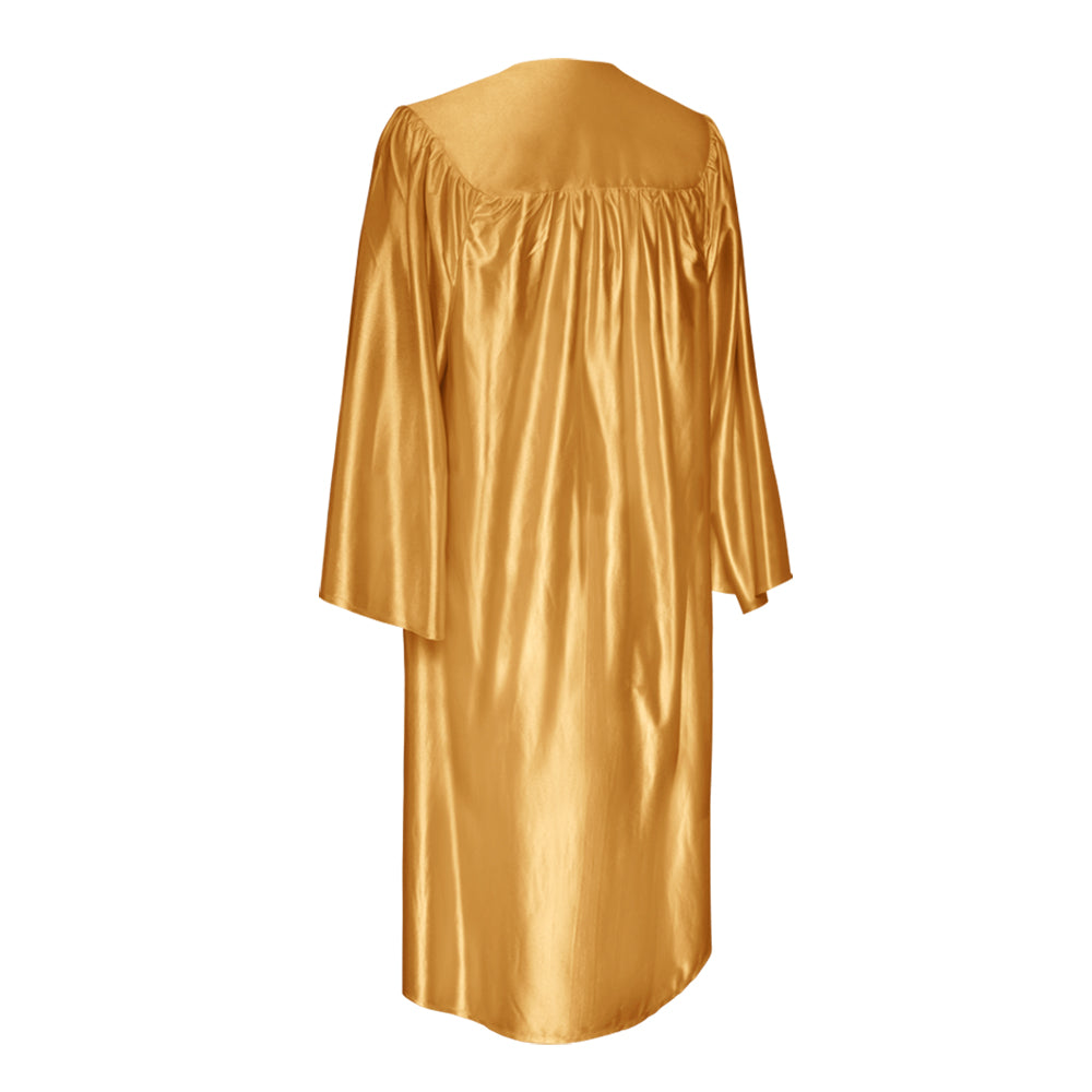 Antique Gold Shiny Choir Robe