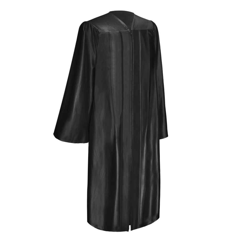 Black Shiny Choir Robe