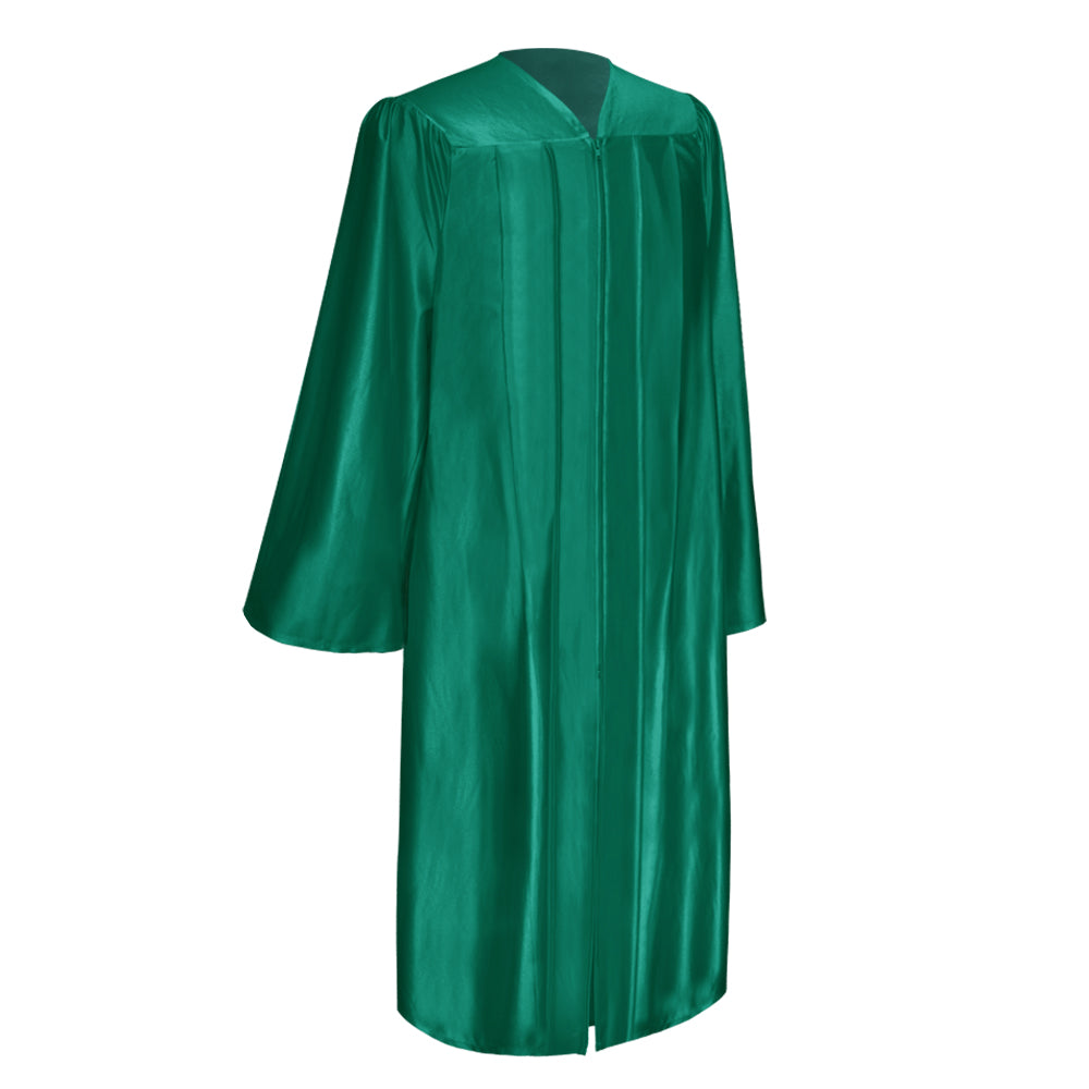 Emerald Green Shiny Choir Robe