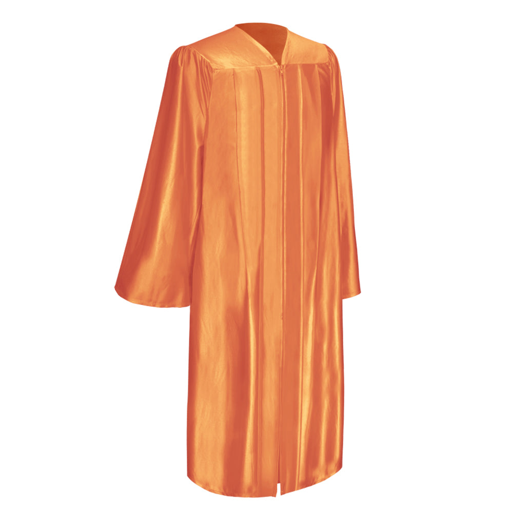 Orange Shiny Choir Robe