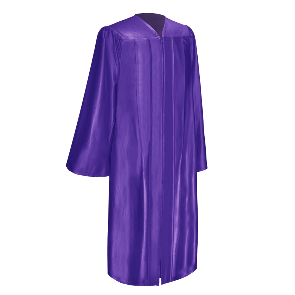 Purple Shiny Choir Robe