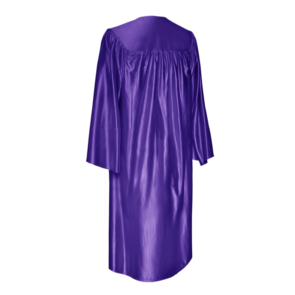Purple Shiny Choir Robe