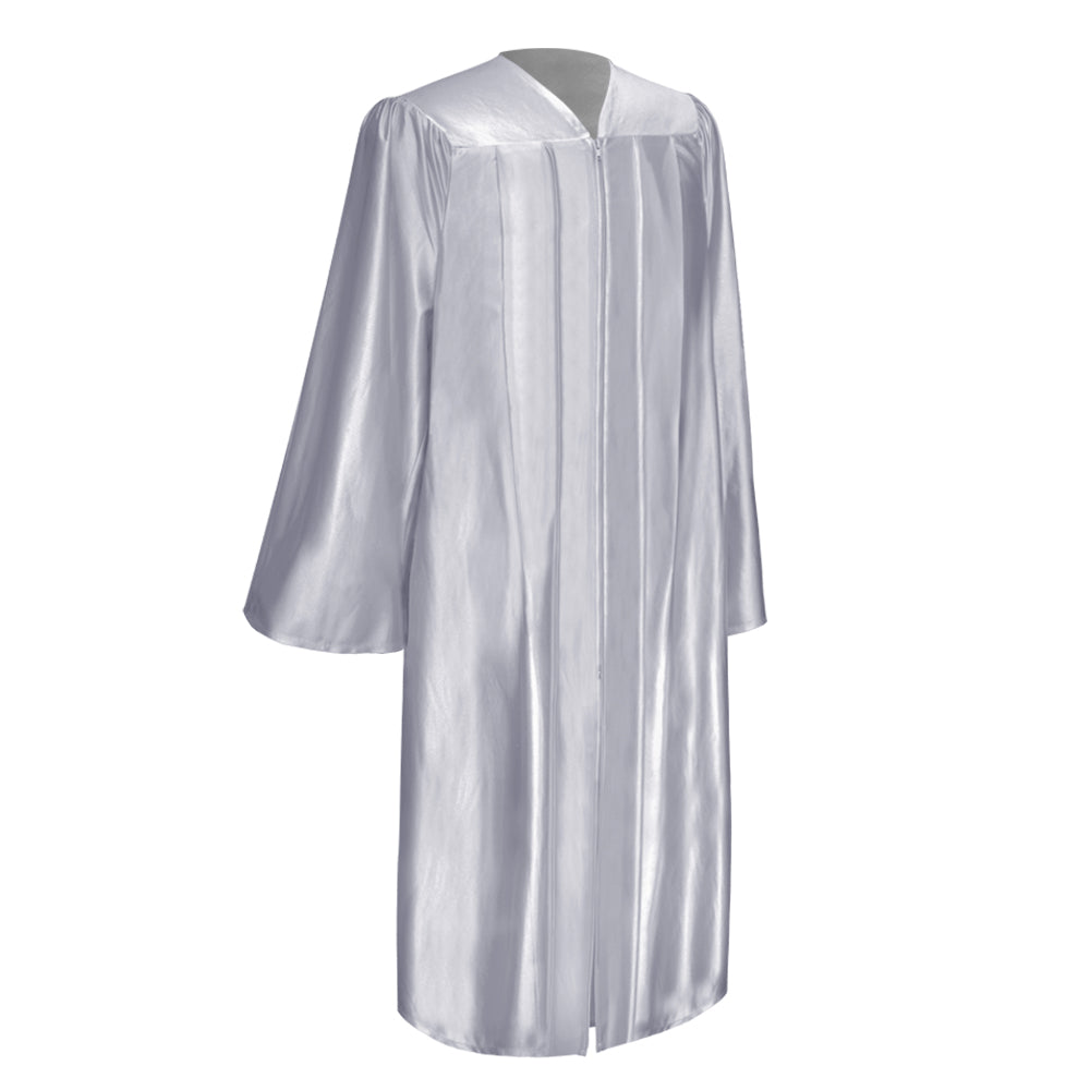 Silver Shiny Choir Robe
