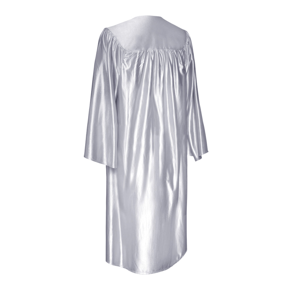 Silver Shiny Choir Robe