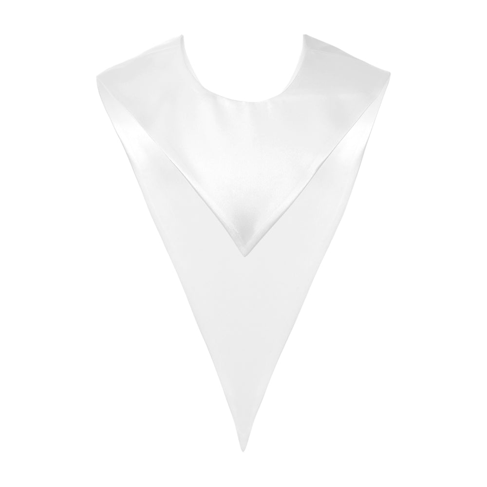 White Premium Choir V-Stole
